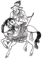 Конный монгол