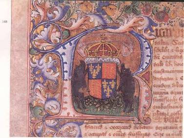 Рис. 6–7. Эмблема Ричарда ІІІ конца ХV в. В правом верхнем и левом нижнем углах